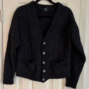 Tumi Women's Charcoal Cardigan